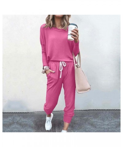 Matching Lounge Sets Women Sweatsuits Sets Two Piece Outfit Long Sleeve Pant Workout Athletic Tracksuits With Pockets 02 Hot ...