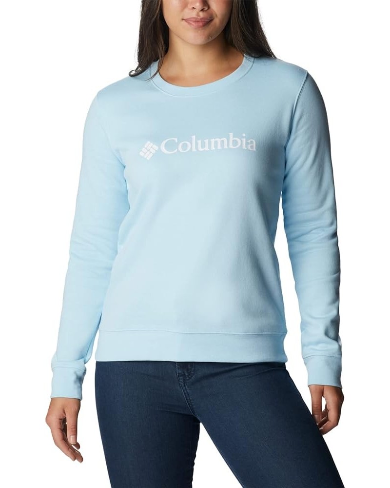 Women's Trek Graphic Crew Spring Blue/White Logo $23.37 Jackets