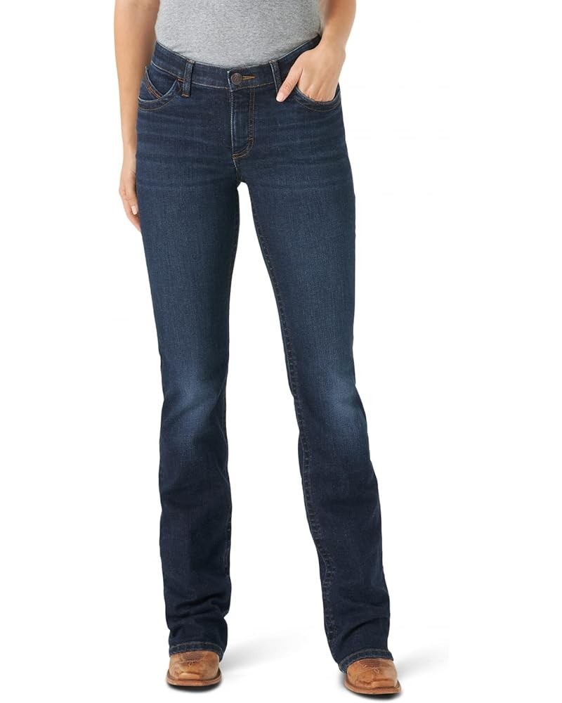 Women's Willow Mid Rise Performance Waist Boot Cut Ultimate Riding Jean Maggie $18.46 Jeans