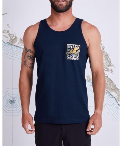 Ink Slinger Tank Navy $13.01 Shirts