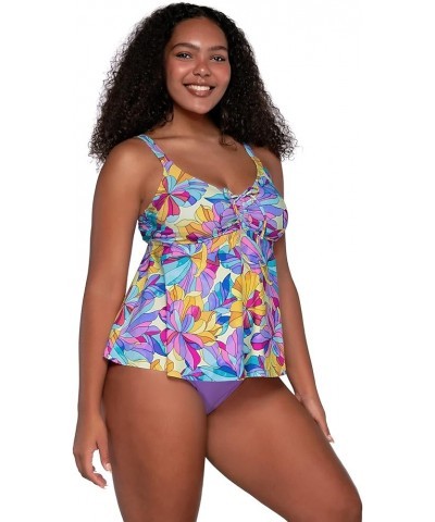 Marin Tankini Women's Swimsuit Top Opalescent $42.57 Swimsuits