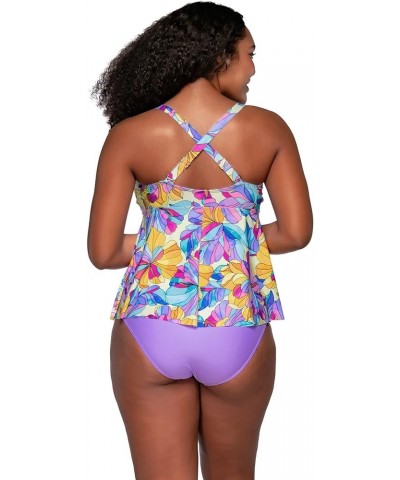 Marin Tankini Women's Swimsuit Top Opalescent $42.57 Swimsuits