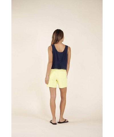 Women's Standard Oahu Hi Rise 6" Short Citron $7.85 Activewear