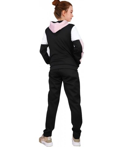 Track Suits for Women Set Casual 2 Piece Outfits Sweatsuit Black 600 $26.54 Activewear