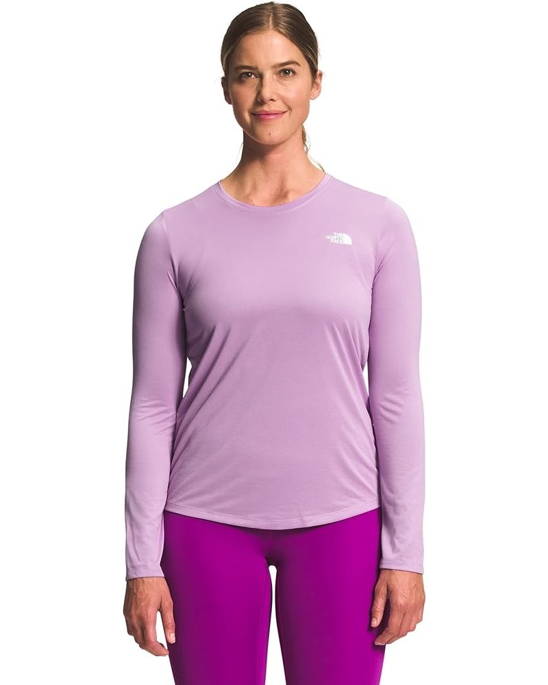 Women's Elevation Long Sleeve Tee (Standard and Plus Size) Lupine $21.52 Activewear