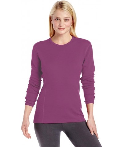 Minus33 Women's Ossipee Midweight Crew Top - 100% Merino Wool - Long Sleeve Thermal Base Layer - No Itch Renewable Fabric Rad...