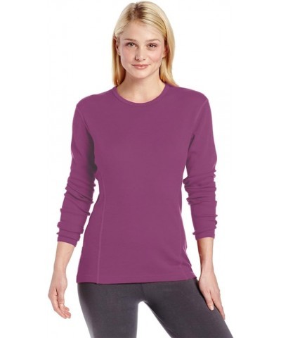 Minus33 Women's Ossipee Midweight Crew Top - 100% Merino Wool - Long Sleeve Thermal Base Layer - No Itch Renewable Fabric Rad...