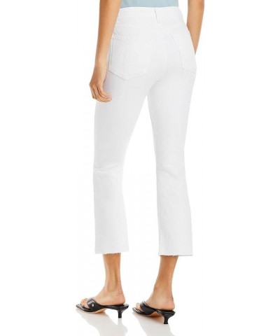 Womens Denim Raw Hem Flare Jeans White $13.76 Jeans