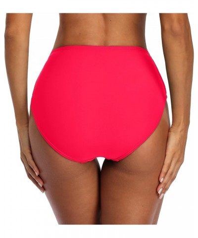 Women Side Tie Bikini Bottoms String Swimsuit Bottom Sexy Swim Bottom Red $13.99 Swimsuits