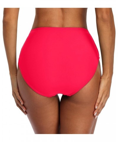 Women Side Tie Bikini Bottoms String Swimsuit Bottom Sexy Swim Bottom Red $13.99 Swimsuits