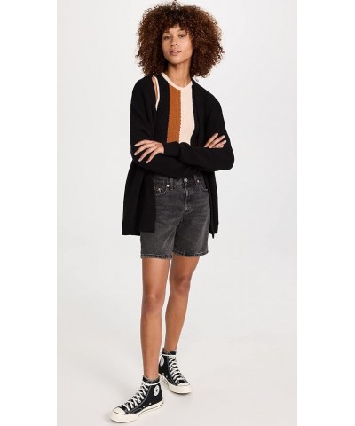 Women's Ottoman Cardigan Black $37.80 Sweaters