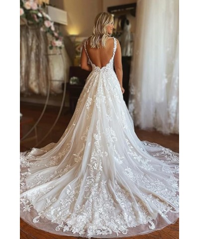 New Women's Long Sleeves O Neck Lace Ball Gown Wedding Dress Bridal Gowns R12 Rwd77 -Ivory $57.60 Dresses