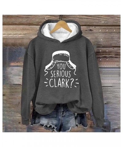 Womens Oversized Sweatshirts Hoodies Long Sleeve |IT'S A BEAUT CLARK|Sweaters For Women Sweatshirt Sweatshirts Z1-dark Gray $...