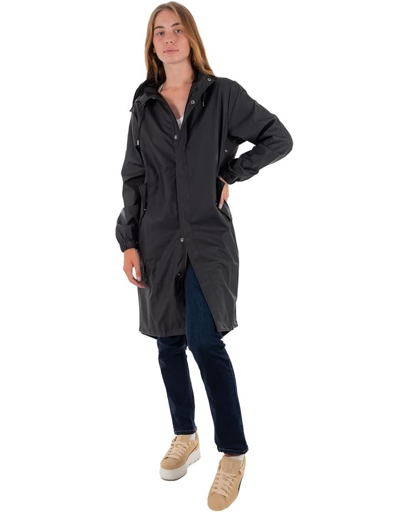 Fishtail Parka Coat for Men and Women - Waterproof jacket with Elasticated cuffs Black $48.00 Jackets