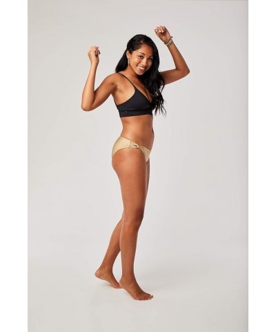 Women's Laguna Bottom Gold Shimmer $12.48 Swimsuits