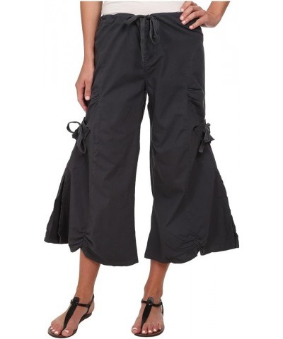 Women's Cargo Gaucho Crop Charcoal $38.71 Pants