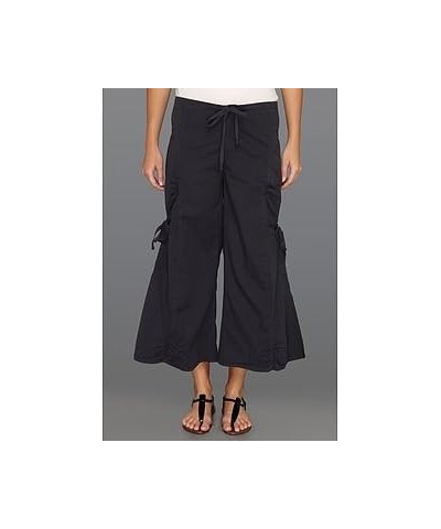 Women's Cargo Gaucho Crop Charcoal $38.71 Pants